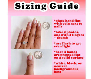 Pink Heart Cateye Press-on nails